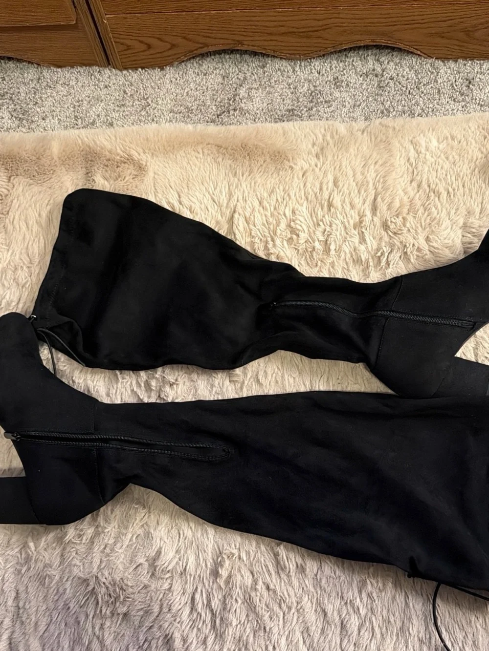 BRAND NEW TORRID OVER THE KNEE FAUX SUEDE BOOTS 8WW comes with box